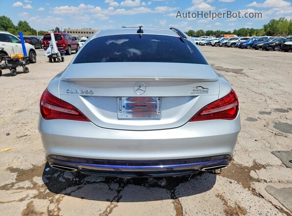 WDDSJ4EB4KN722056 2019 MERCEDES-BENZ CLA-CLASS Silver Rear view