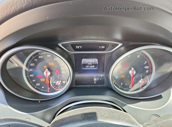 WDDSJ4EB4KN722056 2019 MERCEDES-BENZ CLA-CLASS Silver Instrument cluster view