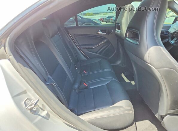 WDDSJ4EB4KN722056 2019 MERCEDES-BENZ CLA-CLASS Silver Rear seats view
