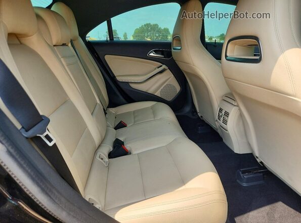 WDDSJ4EB4KN752948 2019 MERCEDES-BENZ CLA-CLASS Black Rear seats view