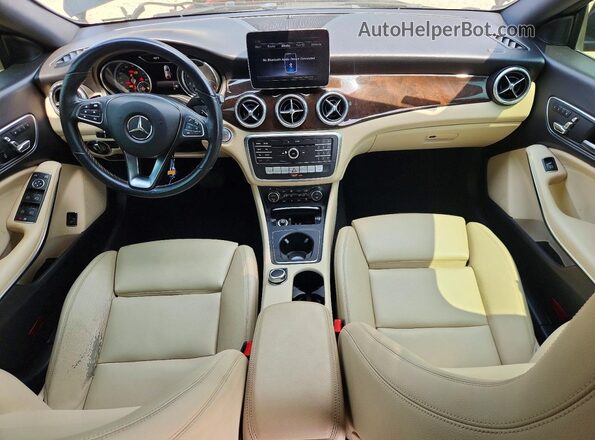 WDDSJ4EB4KN752948 2019 MERCEDES-BENZ CLA-CLASS Black Dashboard view