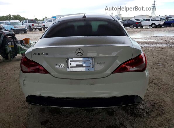 WDDSJ4EB5HN444955 2017 MERCEDES-BENZ CLA-CLASS White Widok z tyłu
