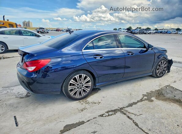 WDDSJ4EB5JN532619 2018 MERCEDES-BENZ CLA-CLASS Blue Trasero derecho
