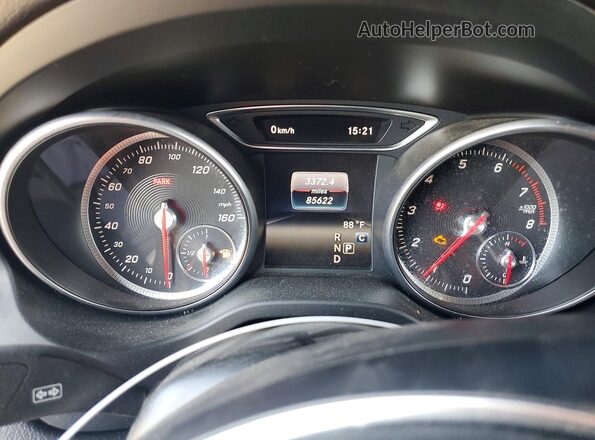 WDDSJ4EB5JN611806 2018 MERCEDES-BENZ CLA-CLASS White Instrument cluster view