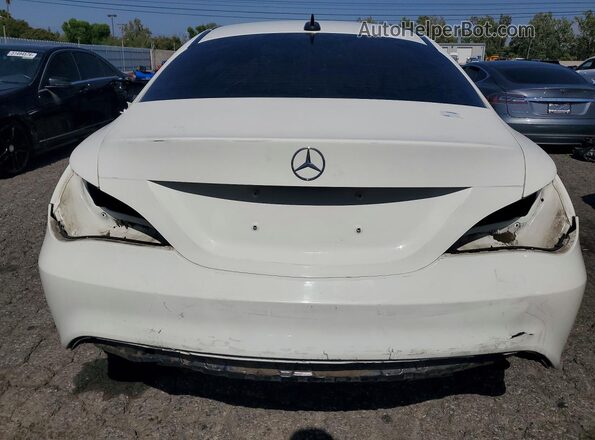WDDSJ4EB5JN611806 2018 MERCEDES-BENZ CLA-CLASS White Rear view
