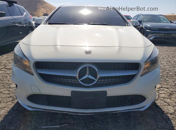 WDDSJ4EB5JN611806 2018 MERCEDES-BENZ CLA-CLASS White Front view