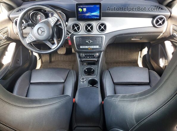 WDDSJ4EB5JN611806 2018 MERCEDES-BENZ CLA-CLASS White Dashboard view