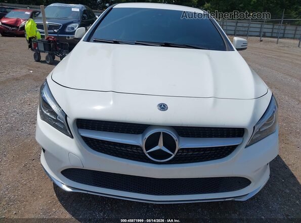 WDDSJ4EB5KN749525 2019 MERCEDES-BENZ CLA 250 White Front view