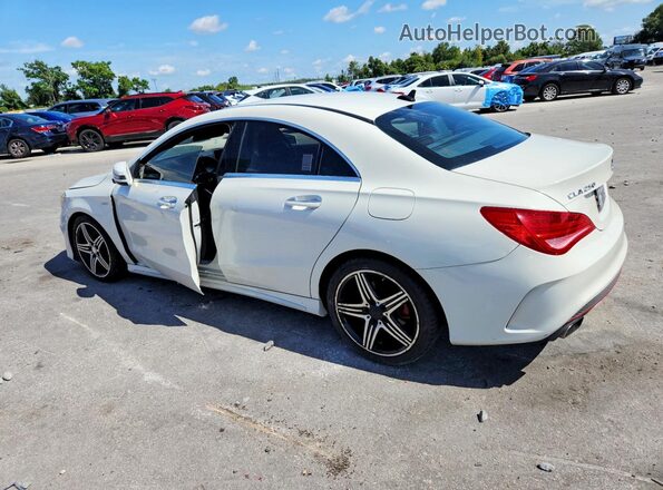 WDDSJ4EB6GN300362 2016 MERCEDES-BENZ CLA-CLASS White Задня ліва чверть