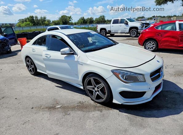 WDDSJ4EB6GN300362 2016 MERCEDES-BENZ CLA-CLASS White Передня права чверть