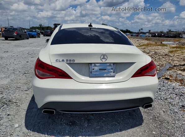 WDDSJ4EB6GN327190 2016 MERCEDES-BENZ CLA-CLASS White Rear view