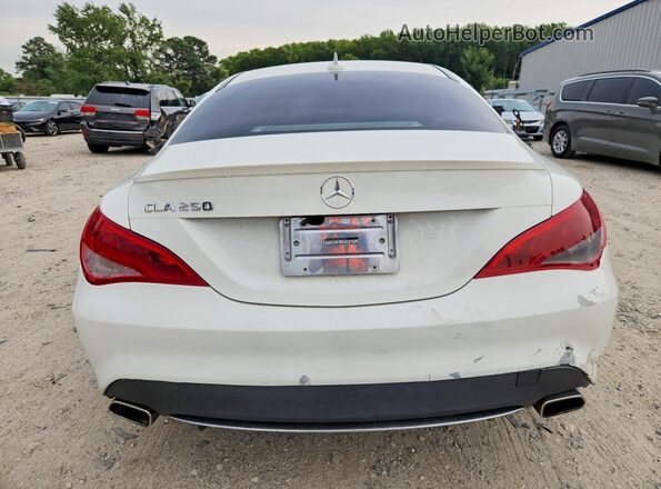 WDDSJ4EB6GN357564 2016 MERCEDES-BENZ CLA-CLASS White უკანა ხედი