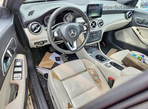 WDDSJ4EB6GN357564 2016 MERCEDES-BENZ CLA-CLASS White წინა პანელის ხედი