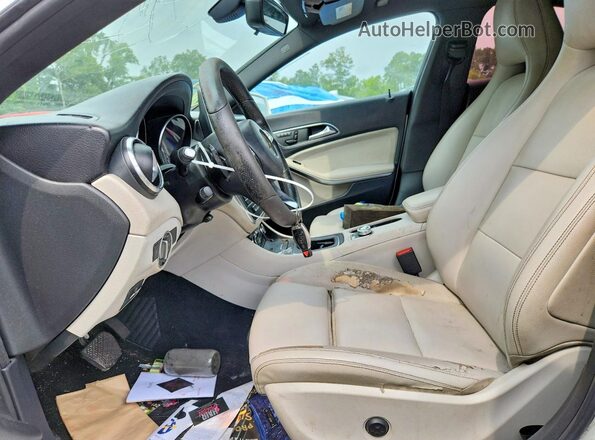 WDDSJ4EB6GN357564 2016 MERCEDES-BENZ CLA-CLASS White წინა სალონის ხედი
