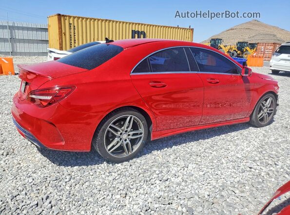 WDDSJ4EB6HN424097 2017 MERCEDES-BENZ CLA-CLASS Red Задня права чверть