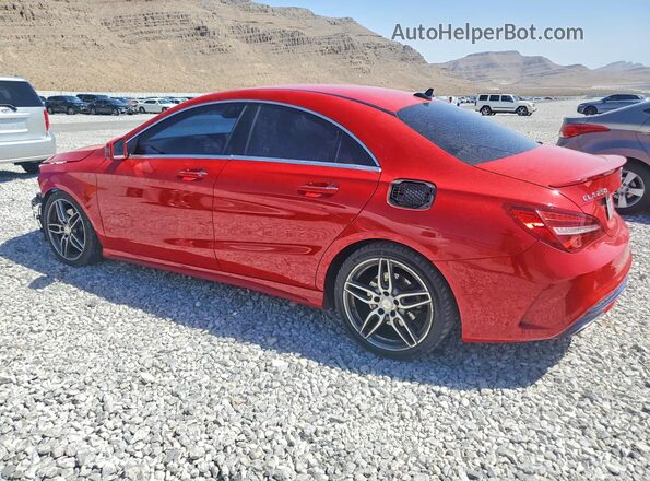 WDDSJ4EB6HN424097 2017 MERCEDES-BENZ CLA-CLASS Red Задня ліва чверть