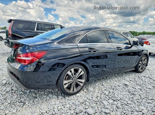 WDDSJ4EB6JN600507 2018 MERCEDES-BENZ CLA-CLASS Black Trasero derecho