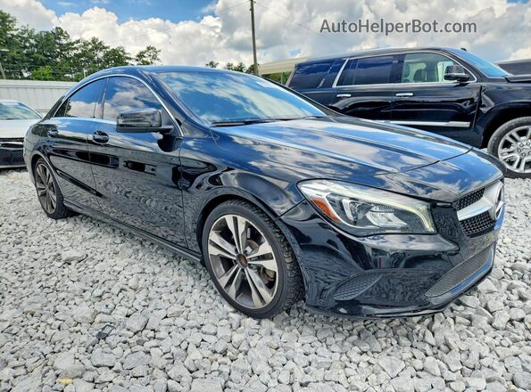 WDDSJ4EB6JN600507 2018 MERCEDES-BENZ CLA-CLASS Black Delantero derecho