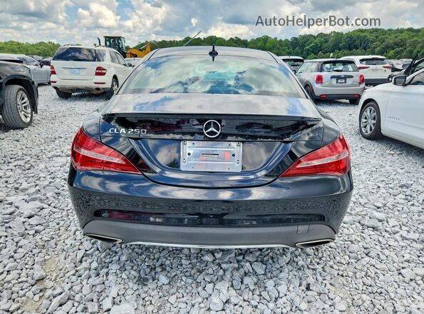 WDDSJ4EB6JN600507 2018 MERCEDES-BENZ CLA-CLASS Black Vista trasera
