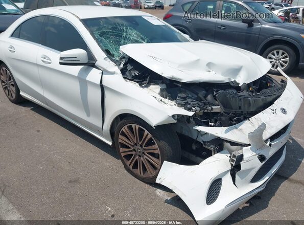 WDDSJ4EB6JN659055 2018 MERCEDES-BENZ CLA 250 White 