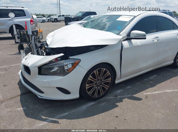 WDDSJ4EB6JN659055 2018 MERCEDES-BENZ CLA 250 White 