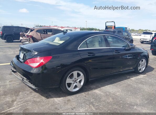 WDDSJ4EB6KN740008 2019 MERCEDES-BENZ CLA 250 Black Trasero derecho