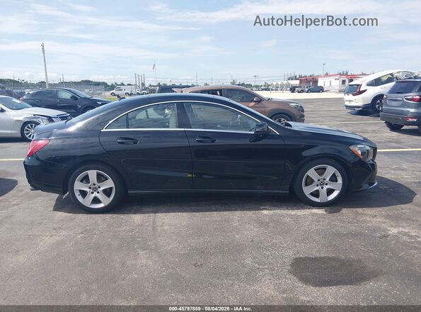 WDDSJ4EB6KN740008 2019 MERCEDES-BENZ CLA 250 Black Vista interior trasera