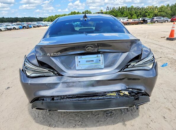 WDDSJ4EB6KN768441 2019 MERCEDES-BENZ CLA-CLASS Gray უკანა ხედი