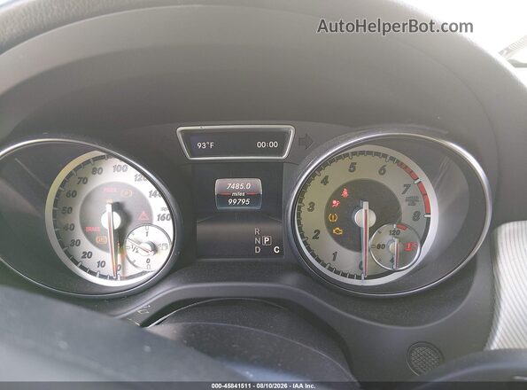 WDDSJ4EB7GN320619 2016 MERCEDES-BENZ CLA 250 White Հետևի նստատեղերի տեսք