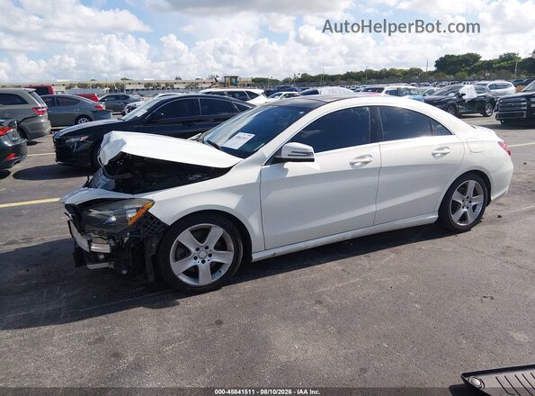 WDDSJ4EB7GN320619 2016 MERCEDES-BENZ CLA 250 White Առջևի ձախ երեք քառորդ տեսարան
