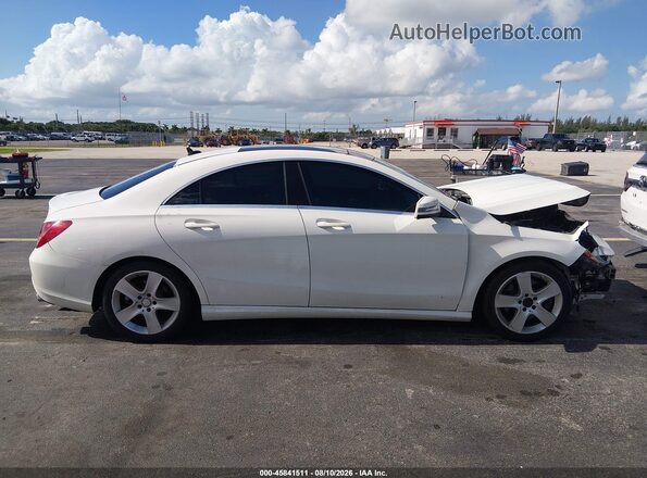 WDDSJ4EB7GN320619 2016 MERCEDES-BENZ CLA 250 White Սալոնի հետևի տեսք