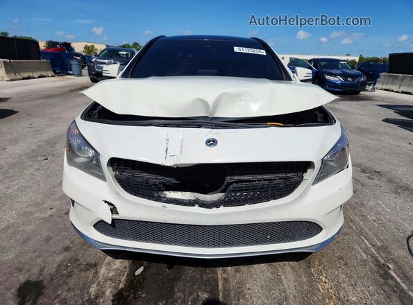 WDDSJ4EB7JN592613 2018 MERCEDES-BENZ CLA-CLASS White Front view