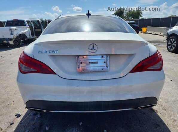 WDDSJ4EB7JN592613 2018 MERCEDES-BENZ CLA-CLASS White Rear view