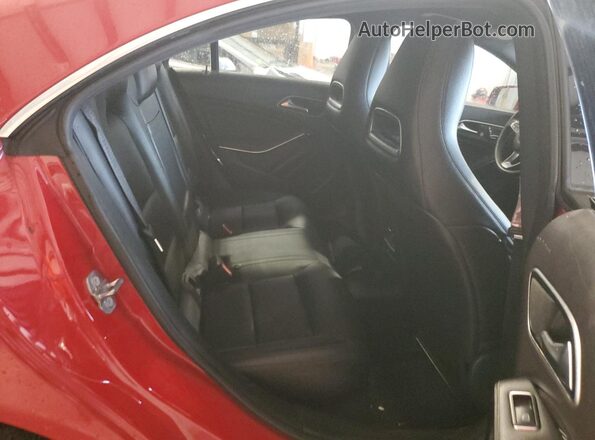 WDDSJ4EB7JN626713 2018 MERCEDES-BENZ CLA-CLASS Красный Вид задних сидений