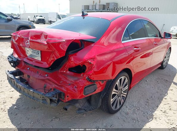 WDDSJ4EB7JN653149 2018 MERCEDES-BENZ CLA 250 Red Հետևի աջ