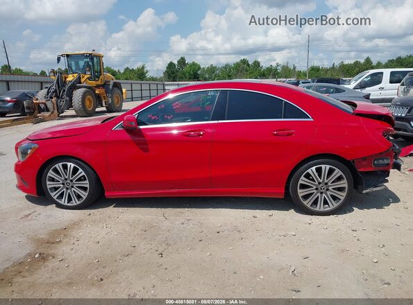 WDDSJ4EB7JN653149 2018 MERCEDES-BENZ CLA 250 Red 