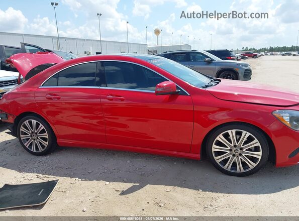 WDDSJ4EB7JN653149 2018 MERCEDES-BENZ CLA 250 Red Սալոնի 360 աստիճան տեսք
