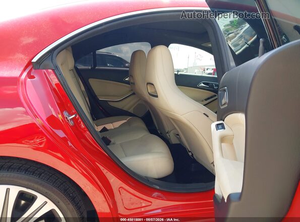 WDDSJ4EB7JN653149 2018 MERCEDES-BENZ CLA 250 Red VIN կոդի պիտակի տեսք