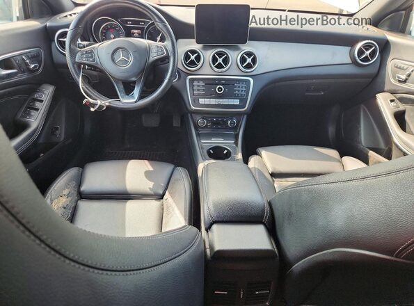WDDSJ4EB7KN707972 2019 MERCEDES-BENZ CLA-CLASS White Вид панелі приладів