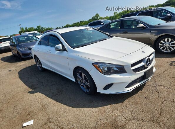 WDDSJ4EB7KN707972 2019 MERCEDES-BENZ CLA-CLASS White Передня права чверть