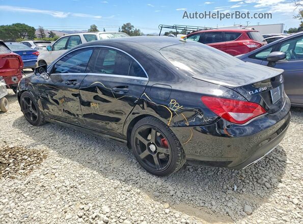 WDDSJ4EB7KN738171 2019 MERCEDES-BENZ CLA-CLASS Black Trasero izquierdo