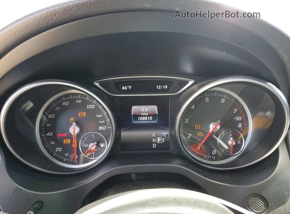 WDDSJ4EB7KN738171 2019 MERCEDES-BENZ CLA-CLASS Black Vista del cuadro de instrumentos