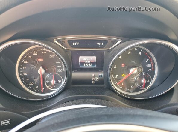 WDDSJ4EB7KN750806 2019 MERCEDES-BENZ CLA-CLASS Black ხელსაწყოთა პანელის ხედი