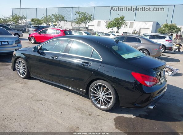 WDDSJ4EB8GN302713 2016 MERCEDES-BENZ CLA 250 Black Tył lewy