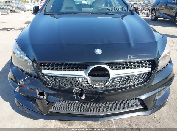 WDDSJ4EB8GN302713 2016 MERCEDES-BENZ CLA 250 Black Widok z przodu