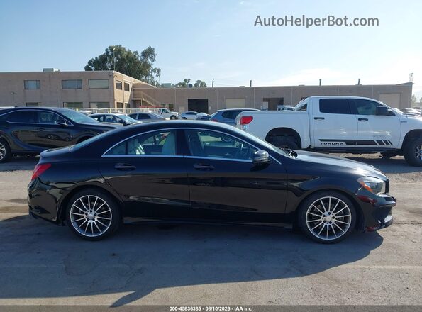 WDDSJ4EB8GN302713 2016 MERCEDES-BENZ CLA 250 Black Widok wnętrza z tyłu