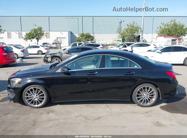 WDDSJ4EB8GN302713 2016 MERCEDES-BENZ CLA 250 Black Widok wnętrza 360 stopni