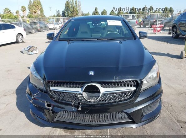 WDDSJ4EB8GN302713 2016 MERCEDES-BENZ CLA 250 Black Widok zestawu wskaźników
