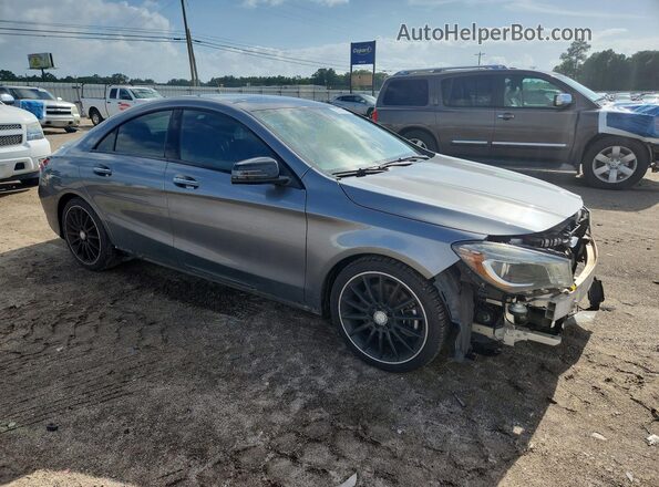 WDDSJ4EB8GN368498 2016 MERCEDES-BENZ CLA-CLASS Gray Front right