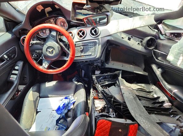 WDDSJ4EB8GN374382 2016 MERCEDES-BENZ CLA-CLASS Silver Առջևի վահանակի տեսք